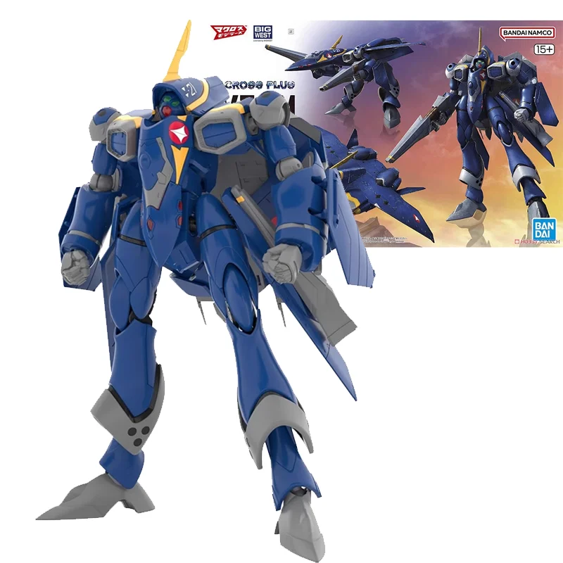 Bandai Original HG 1/100 YF-21 Macross Plus Anime Action Figure Toys For Boys Girls Kids Children Birthday Gifts Collectible