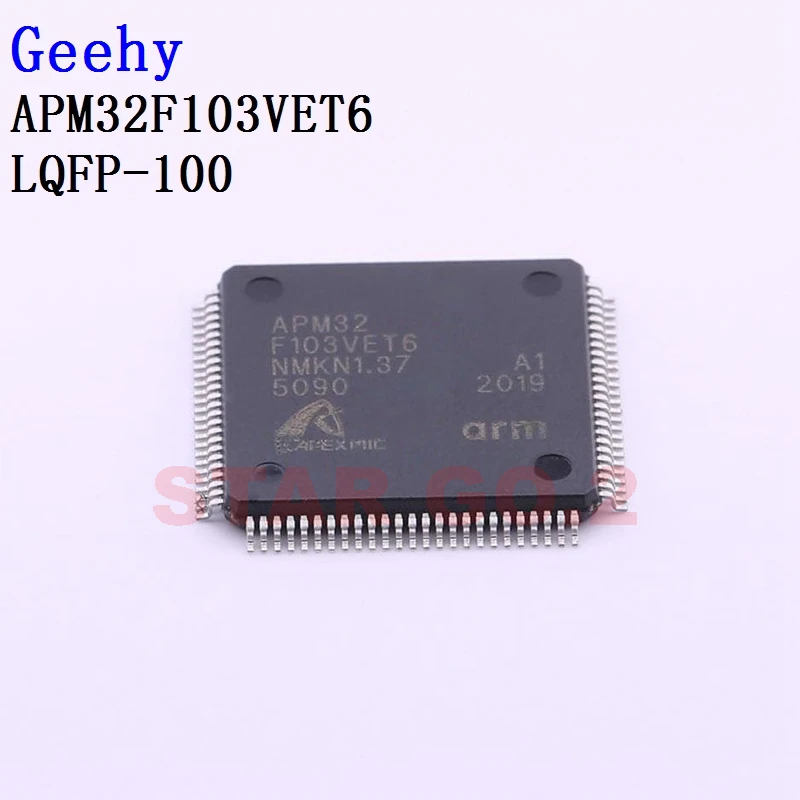 5PCSx APM32E103VET6 APM32F103VET6 APM32F103RET6 APM32F103ZET6 Geehy Microcontroller