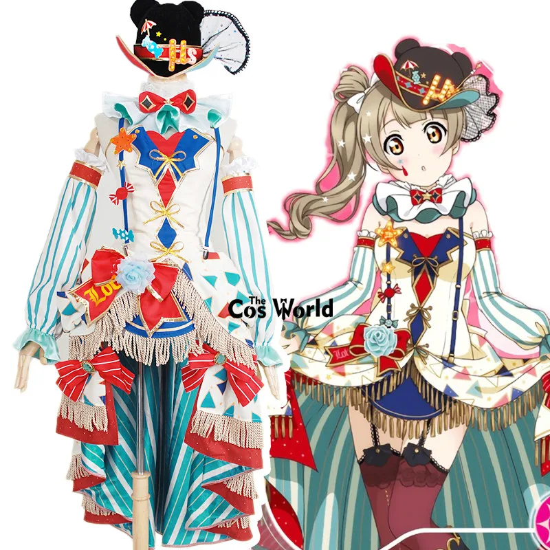 Love Live Circus Minami Kotori Dress Uniform Outfits Anime Customize Cosplay Costumes