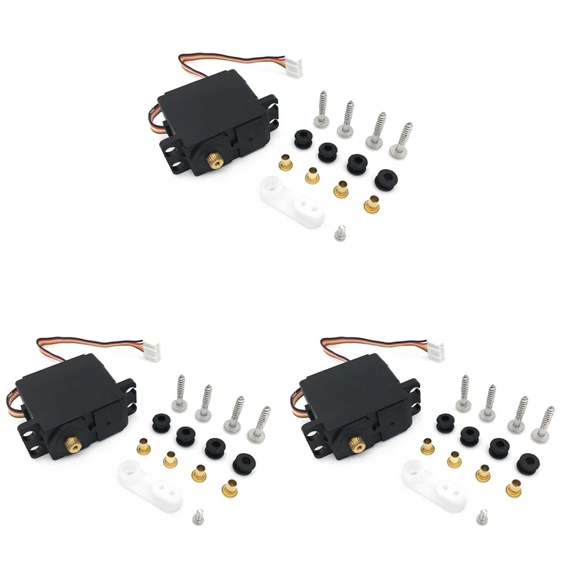 AS96-3X Upgraded FY-S3 SB1513 2.8KG 5 Wire Servo With Metal Gear For Feiyue High Speed Rc Car Accessories