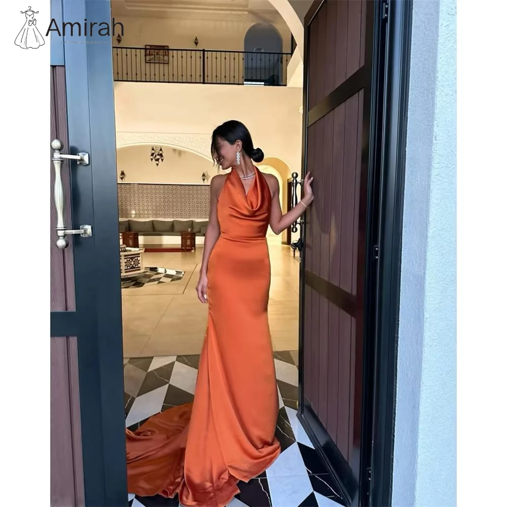 

Amirah Вечерние платья на заказ, женские элегантные вечерние платья, бальное платье с открытыми плечами 2024, длинное свадебное вечернее платье с рыбьим хвостом