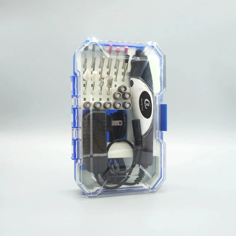 

18V 0.8A High Speed Variable Speed Mini Rotary Grinder Tool with TPE Non-slip Handle for DIY Polishing Engraving