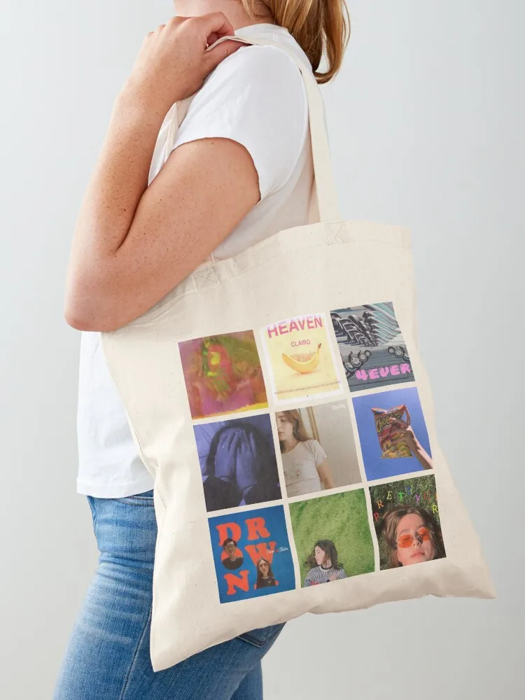 

Clairo Tote Bag Canvas shoulder bag custom bags aesthetic personalized