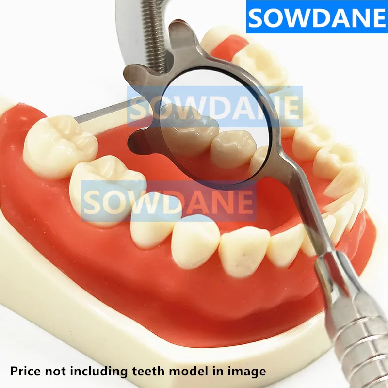 Стоматологическое ротовое зеркало Odontoscope, уход за полостью рта, чистка зубов, гигиена, зеркало, фронтальная зеркальная ручка