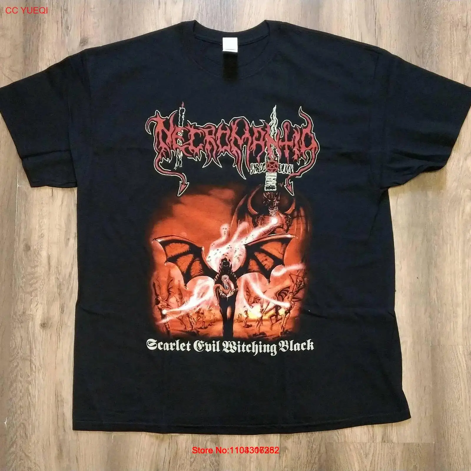 NECROMANTIA - Scarlet Evil Witching Black (T-Shirt) Osmose