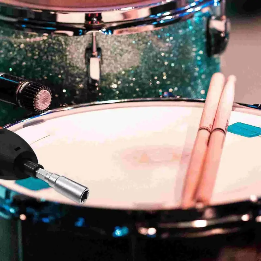 Drill Bit Hardware Tools Drum Tuning Key Accessory Percussion Part Tools Drum Accessories Jazz Metal Drill Bit