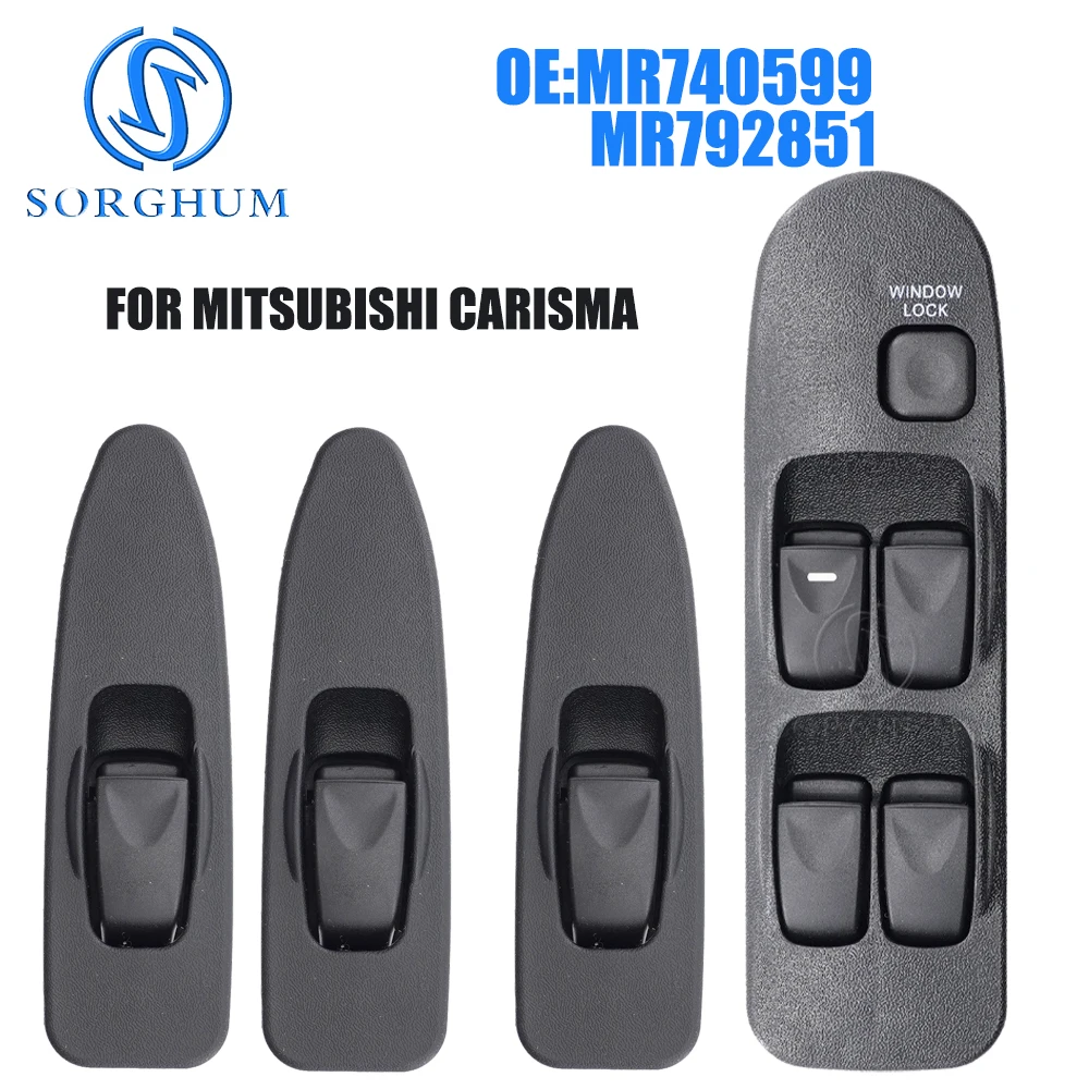 

SORGHUM For Mitsubishi MR740599 MR792851 Electric Window Switch Control Lifter For 1995-2006 Mitsubishi Carisma Space MR 740 599