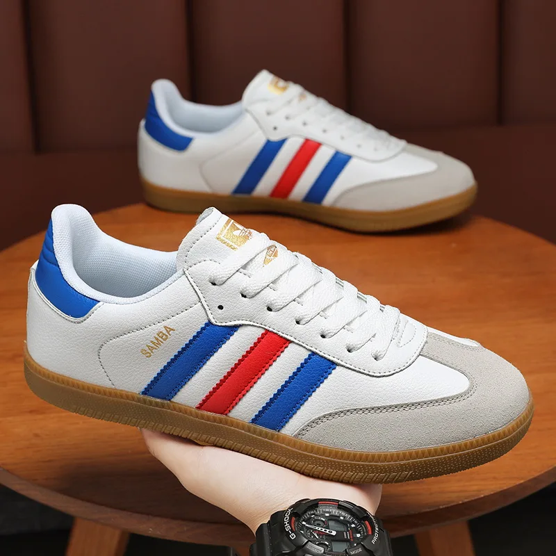 

Men's white sneakers, casual skateboarding shoes, comfortable sports shoes, lightweight walking shoes, and women's running shoes