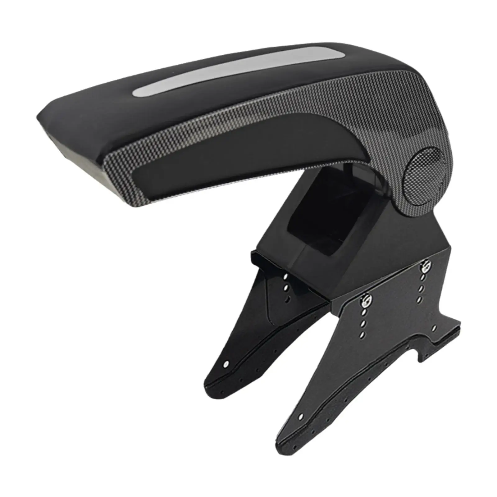 

Center Console Storage Armrest Box Arm Rest Storage Box Fit Most Car PU