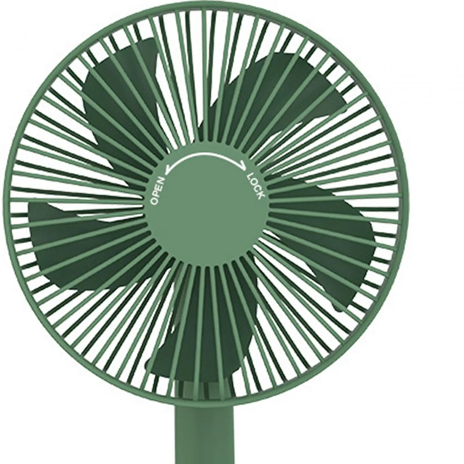 مروحة شخصية مع مصباح ليلي ، مروحة طاولة مع 3 سرعات تتأرجح لأعلى ولأسفل ، مروحة سطح مكتب 6 بوصة ، محمولة للمكتبات ، متعددة الاستخدامات