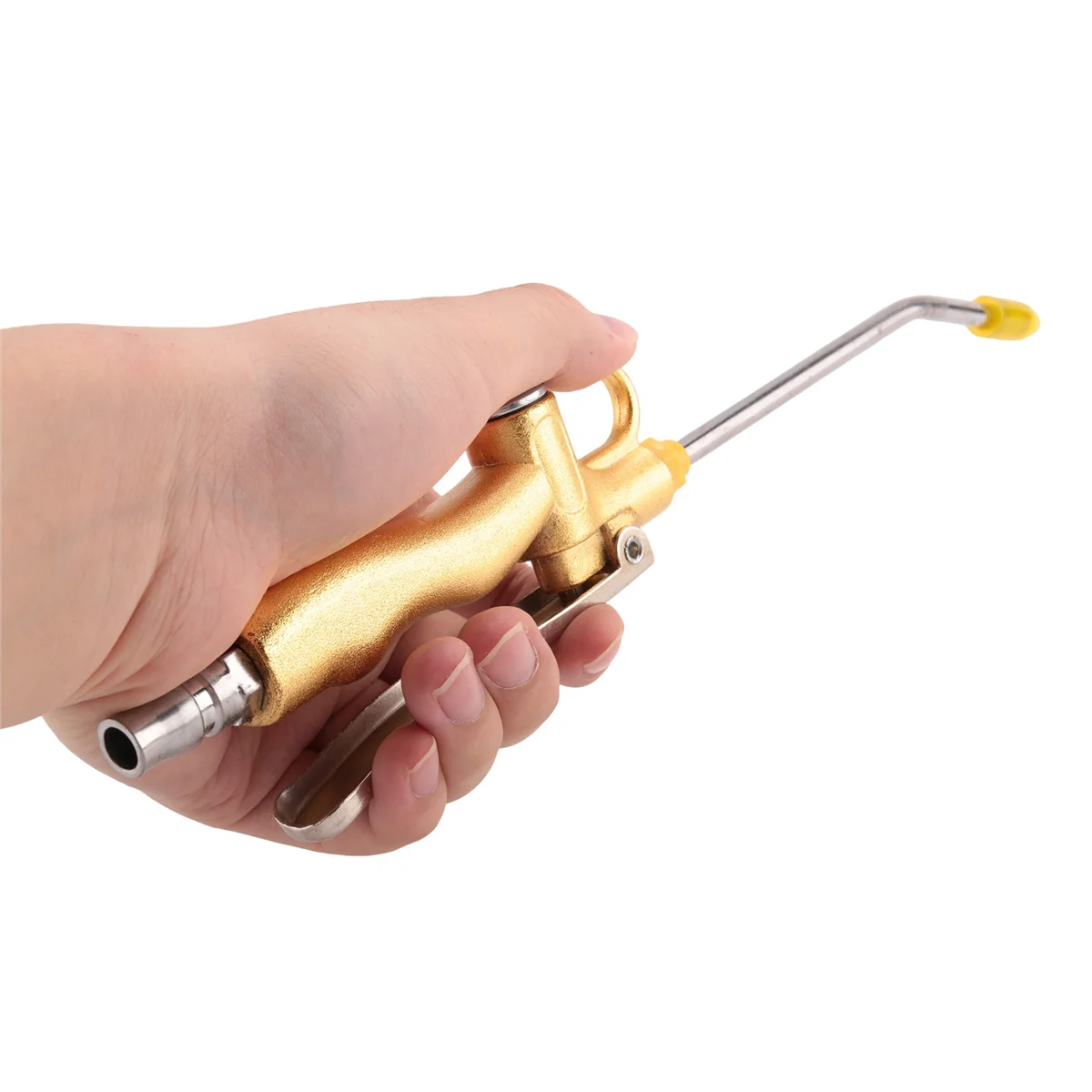 Industrial de alto volumen con boquilla de flujo de protección de goma, herramienta neumática de limpieza de polvo para accesorios de compresor