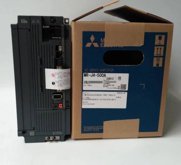 

Industrial automation control system device Japan brand Mitsubi-shi MR-J4-500A MRJ4500A Servo Drive sever motor controller kit