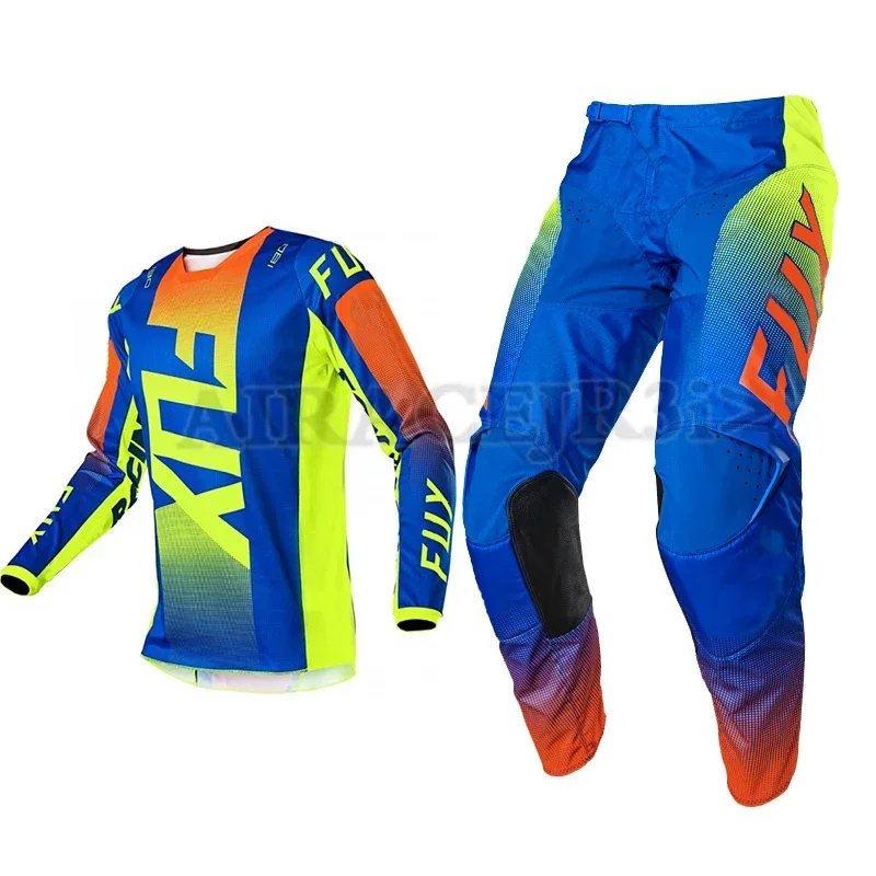 180 Oktiv Jersey Pants Mxfox Combo Gear Set Outfit Enduro Suit Mountain MTB BMX Bicycle Off-road Cycling Kits Unisex