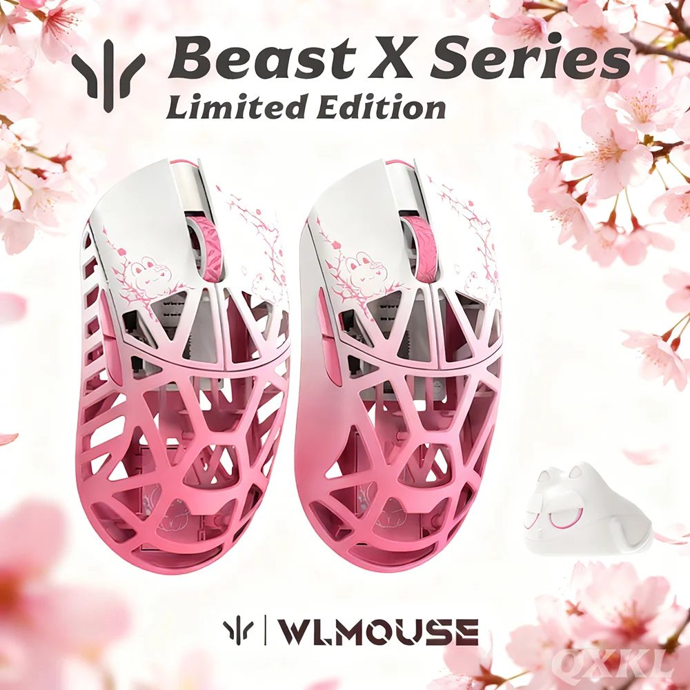 マウス・トラックボール WLMOUSE BeastX Pro Tempered Pink Rabbit WLMOUSE Beast X Series Tempered Limited Edition （Mini/X/Max