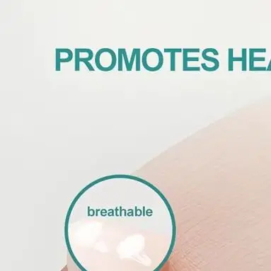 

Borderless Foam Dressing Waterproof And High Absorbency Square Shaped Wound Care Bandage Silicone Foam Pad For First Aid
