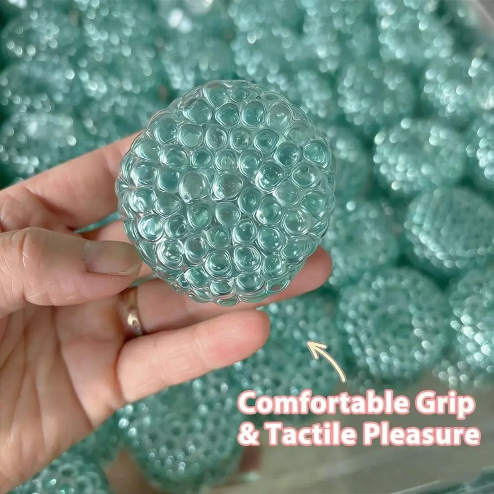 New Super Soft Squeezable Balls Textured Memory Gel Stress Relief Toy Moldable Crunchy Fidget Toys Calming Toys