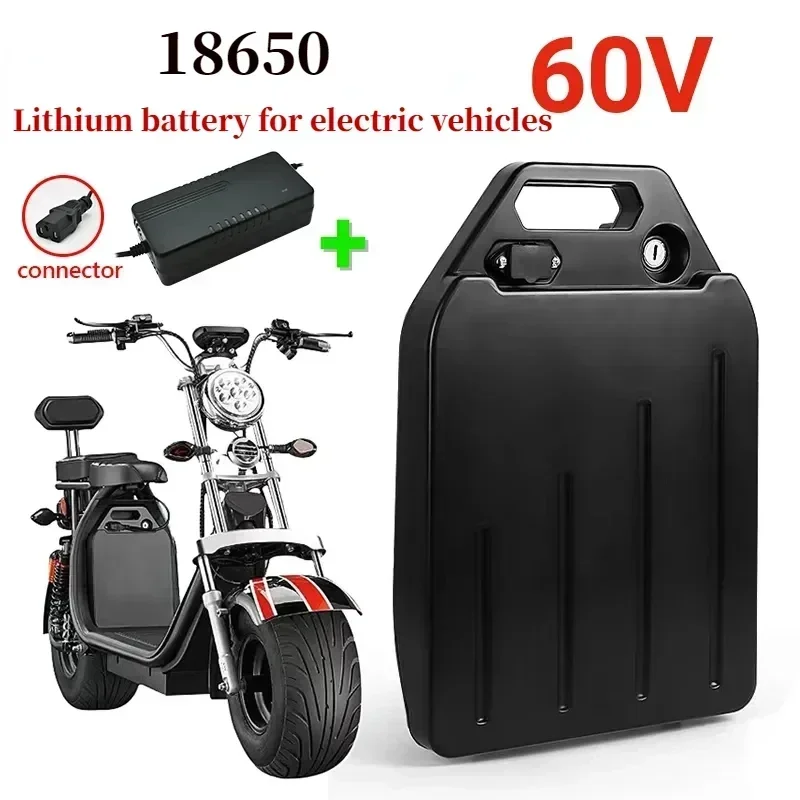 

Original Battery 60V 20Ah-100Ah for 250W~1500W Waterproof Lithium Battery+Charger Phosphate Battery Power Lithium Battery Pack