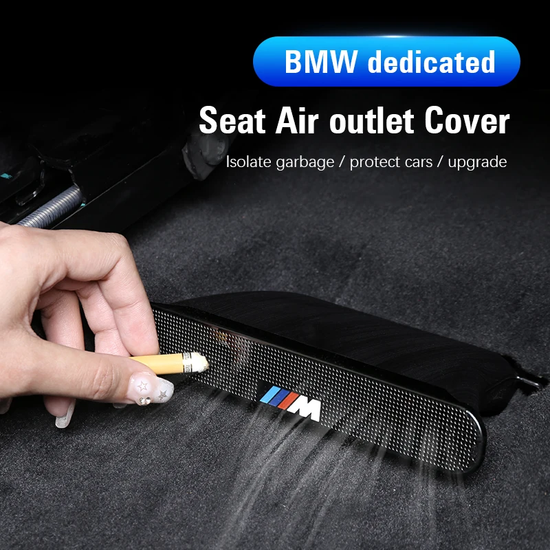 Car Interior Air Outlet Metal Dust Proof Net Cover For BMW G20 G30 F01 F02 F10 G11 G12 F52 X1 X12 F39 F49 X3 X4 G01 G02 X5 X6 X7