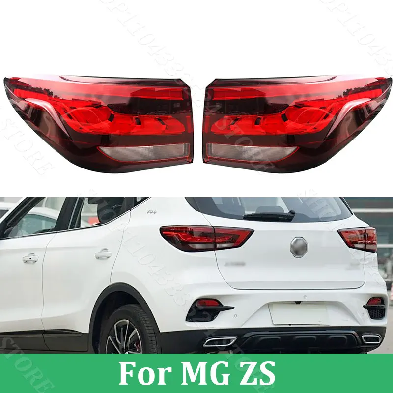 Outer Rear Bumper Tail Light Lamp For SAIC MG ZS 2020 2021 2022 Taillights Taillamp Brake Light