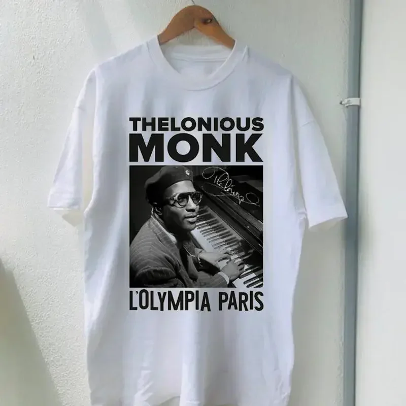 Thelonious Monk Jazz Concert Music Star T Shirt All Size S To 5XL CS58