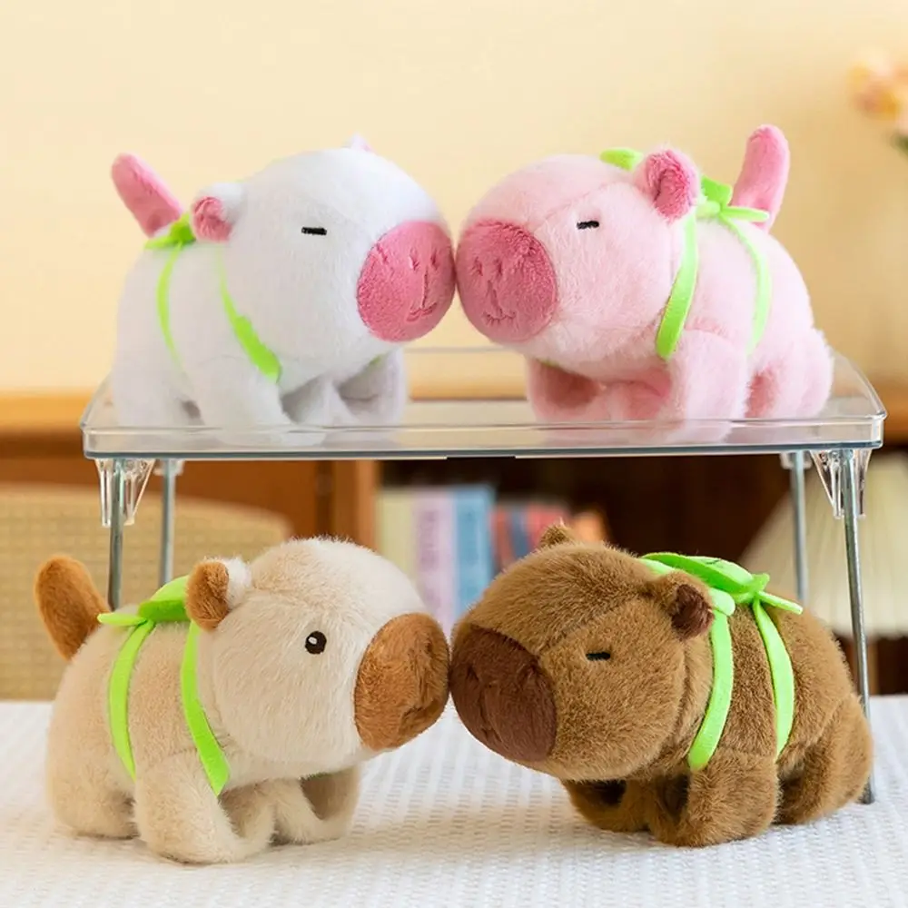 Grappige Pluche Capybara Slap Armbanden Cartoon Gevulde Poppen Capybara Slap Polsband Interactief Speelgoed voor Kinderen Gift