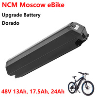 NCM Moscow Milano Aspen Venice Electric Bike Battery 48V13Ah 20Ah 25Ah Reention Battery for DEHAWK i5 Yukon750 Fitifito E Bike