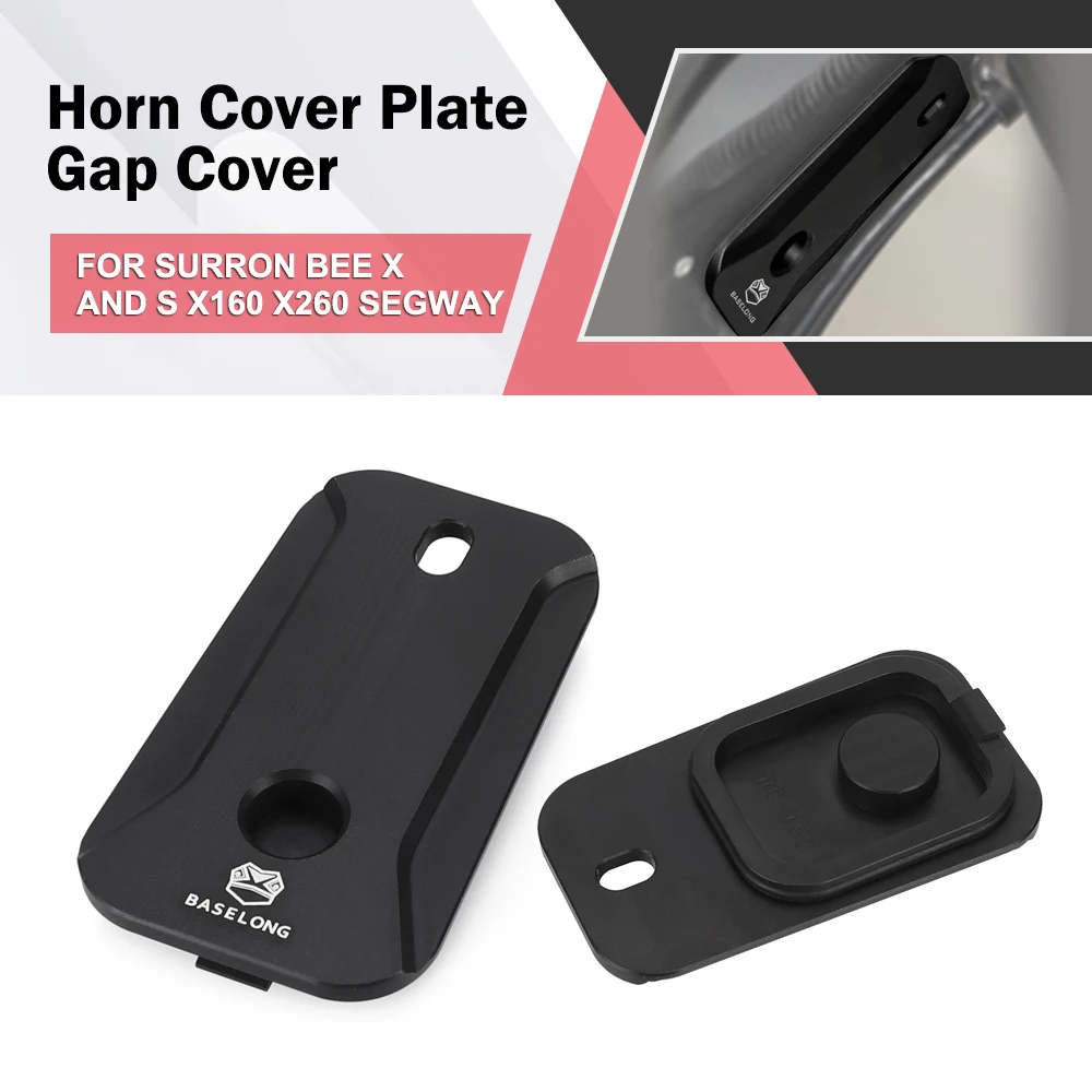 

Motorcycle Parts For Sur-Ron Aluminum Horn Electrical Cover Plate For Surron Light Bee X and S X160 X260 Segway Electric Dirt