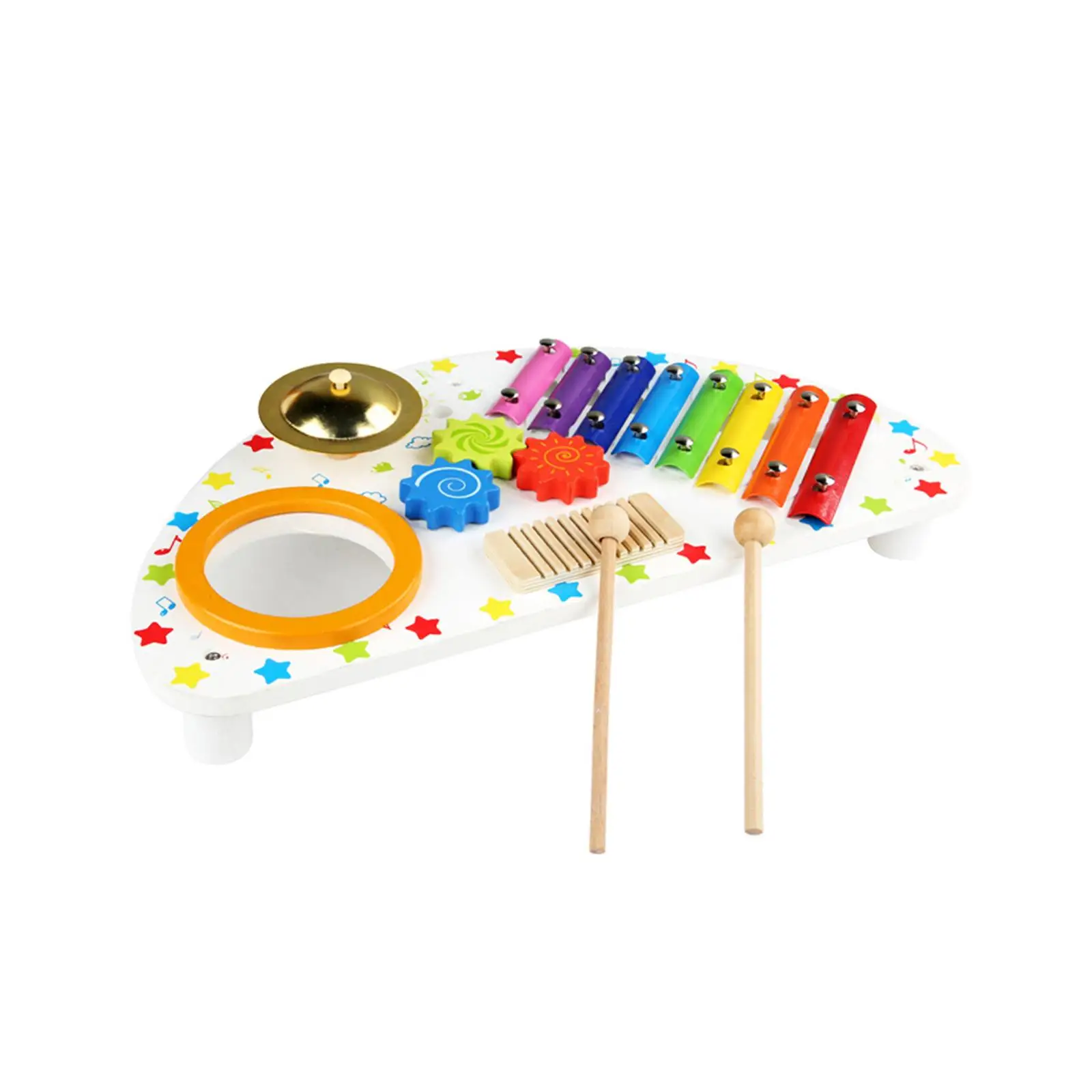 Strumento a percussione con mazze Xilofono in legno per bomboniere per bambini