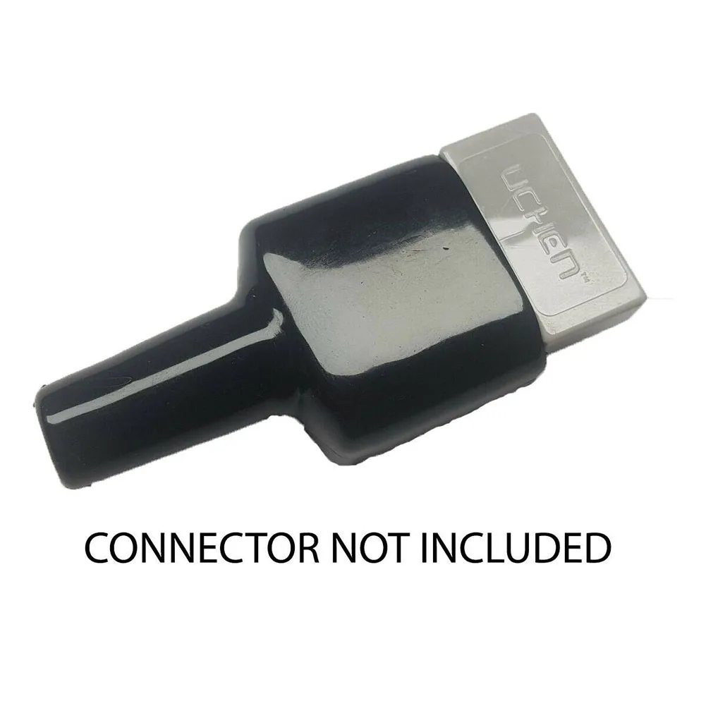 10PCS 50A For Anderson Plug Connector Dustproof Cable Jacket Black Waterproof  Plug Cover Carvan Accessories