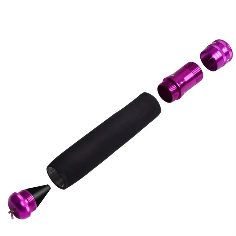 

Aluminum Alloy Rod Change Handle Grip Lightweight Non-slip Fishing Rod Handle Grip Wear-resistant Metal