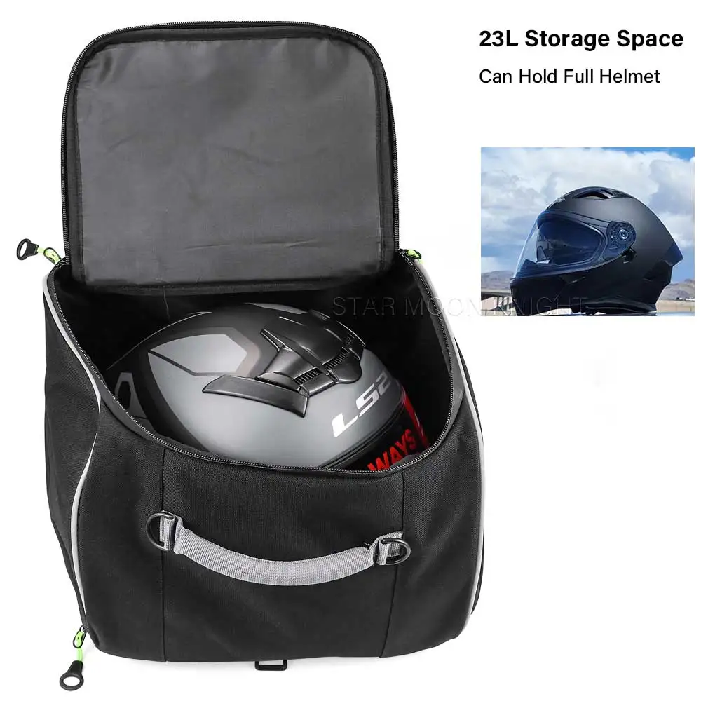 Scooters 23L Storage Tunnel bag For Honda ADV150 ADV160 350 PCX 125 150 160 NMAX125 150 155 Rear Seat Tail Bag