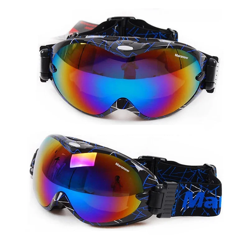 Winter Men Skiing Eyewear Anti-fog Mountain Man Snow Glasses Sport Women Ski Goggles Outdoor Double Female Motorcycle Sunglasses