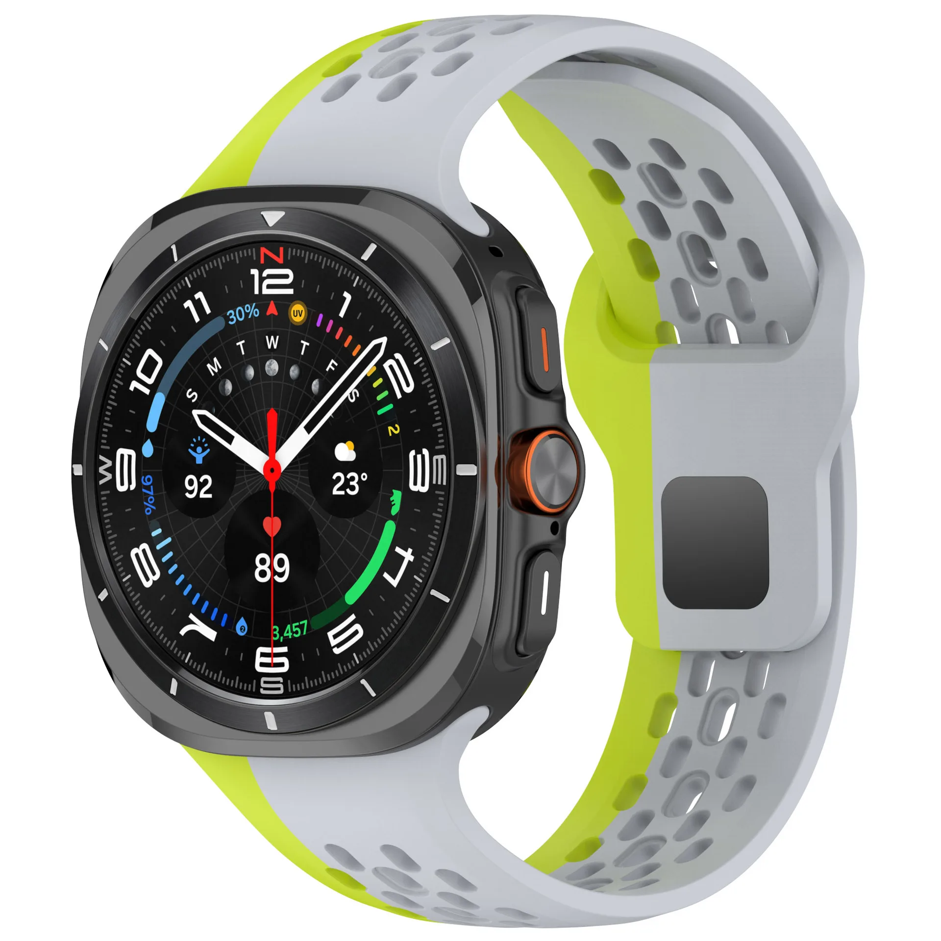 

Sport Silicone For Samsung Galaxy Watch Ultra Strap 47mm Accessories correa Bracelet For Samsung Galaxy Watch 7 ultra band 47 mm