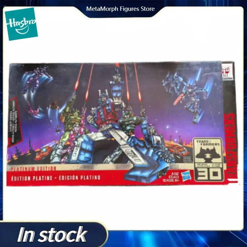 

Оригинальные коллекционные фигурки Hasbro Transformers EDITION PLATINE EDICION PLATINO, аниме-фигурки, модели игрушек