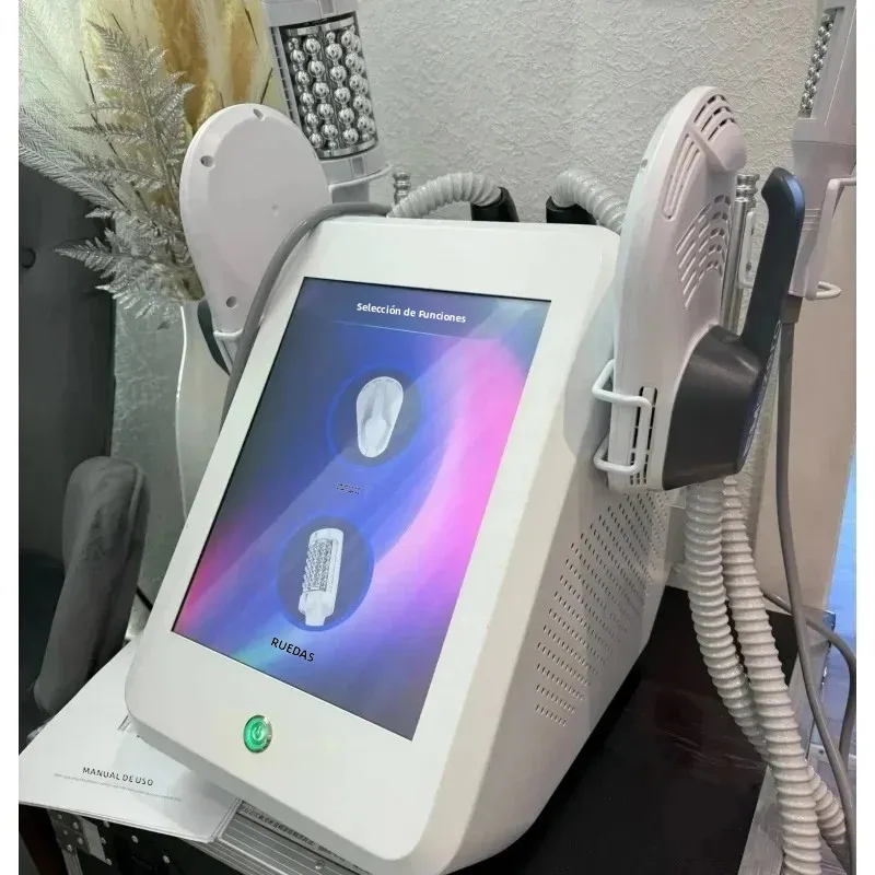 MYOSLIM y EMS Nova Hi-EMT RF Roller 2 en 1 ganador muscular adelgazante máquina de Fitness equipo de salud y belleza para salón