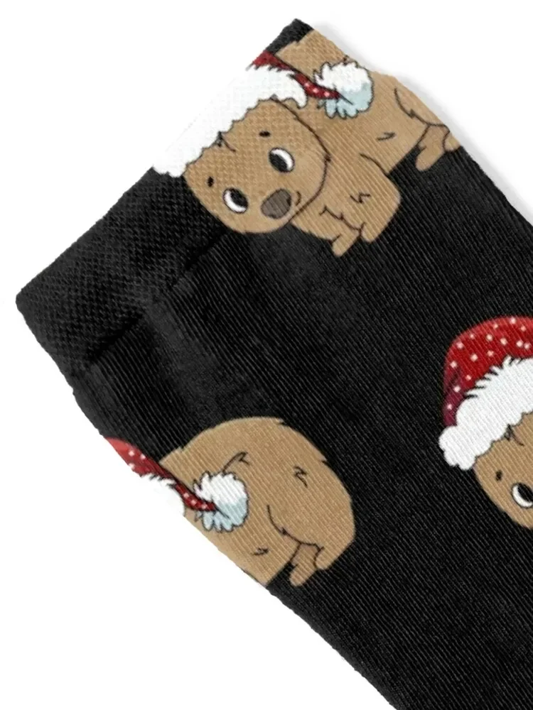 Wombat christmas Socks crazy retro valentine gift ideas happy Socks Women's Men's