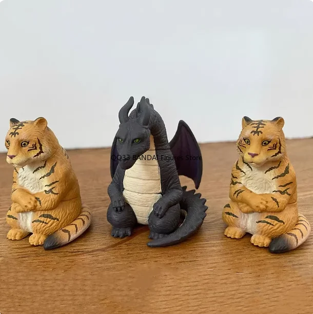 BANDAI Urocze Zwierzątka Gashapon Zabawki Wenniao Chomik Delfin Koń Seria Czekająca Figurki Akcji Model Kapsułka Prezent Niespodzianka dla Dzieci