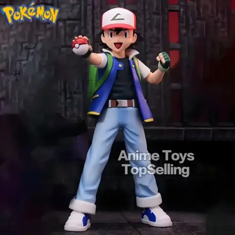 Figura de Pokemen de Anime de 13cm/5,1 pulgadas, figuras de acción de Ash Ketchum, modelo de colección de Pvc, juguetes para niños, regalos
