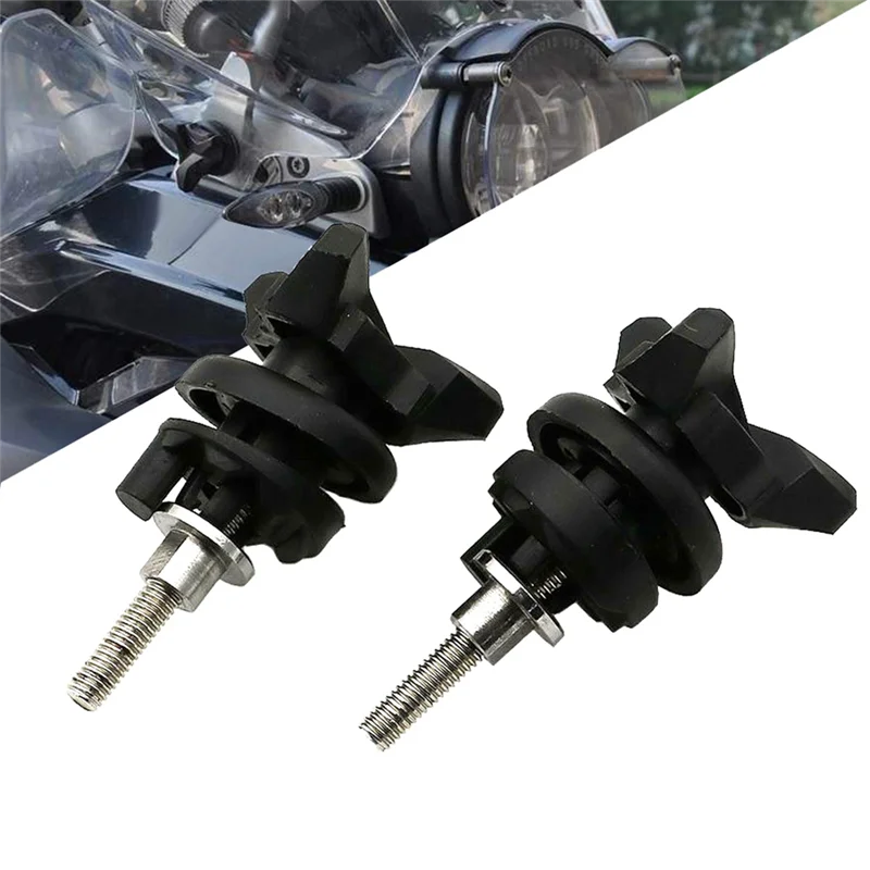 

AX83-2PCS Windshield Lock Adjustment Screw Windscreen Mount Clip Clamp Bolt Replacement Parts For BMW R1200GS ADV R 1200 GS 2004