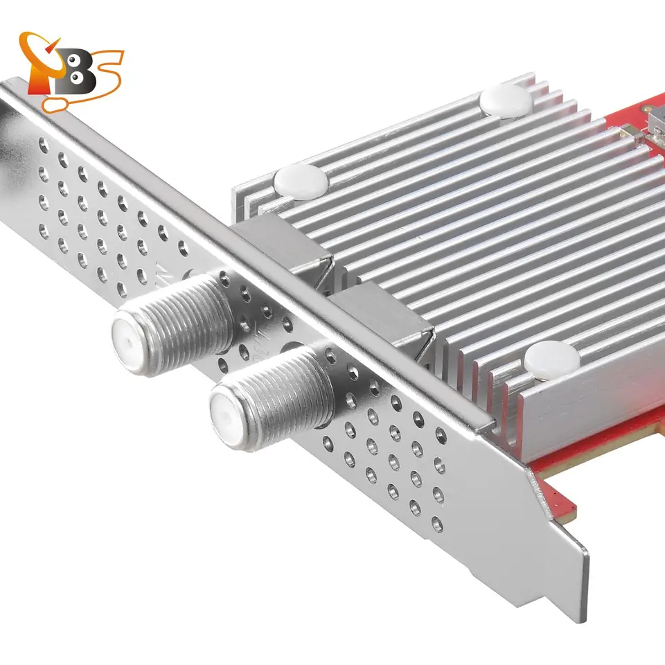 TBS6205se クアッド TV チューナー PCIe カード - DVB-T2/C/ISDB-T