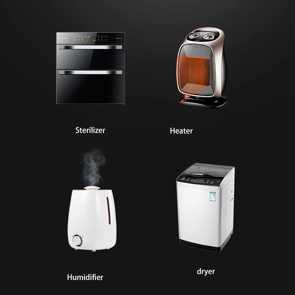 100W 12V Heater DC Fan Thermostatic Egg Incubator Heater PTC Fan Heater Heating Elements Electric Heater