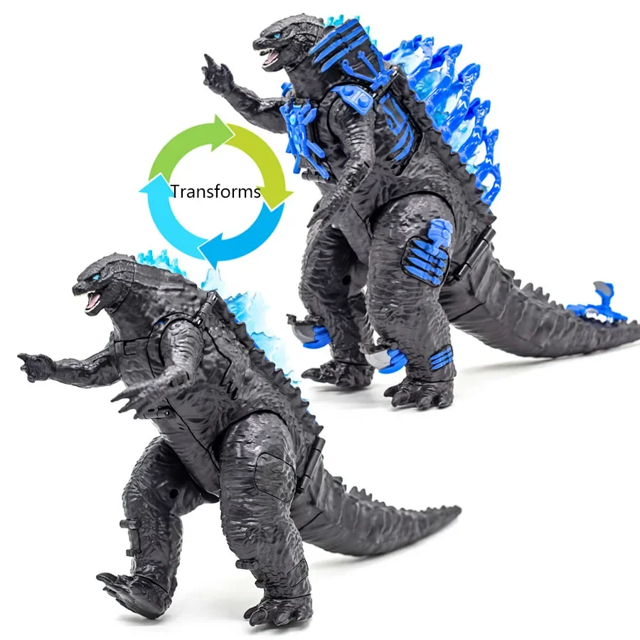 

Deformation Godzilla Model Toy Action Figure VS Kong Transforms Titan Tech Collection Gojira Boys Birthday Gift Table Ornaments