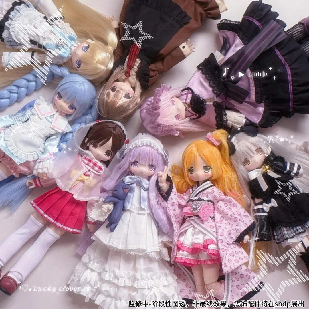 In Stock Saotome Declaration Series Special 1/6 Articulated BJD Blind Box Doll Cute Collectible Figure Desktop Ornament Birthday view 5