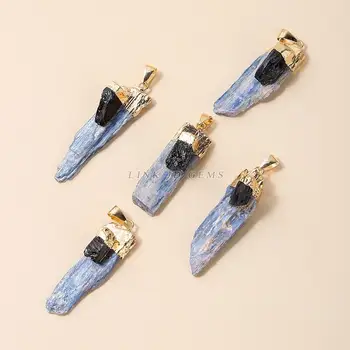 1件法蒂瑪手形寶石吊墜,天然玫瑰石英、蛋白石、孔雀石、綠松石,辟邪之眼飾品,可DIY項鍊、手鍊、耳環 8 最佳銷售 寶石飾品 - №7