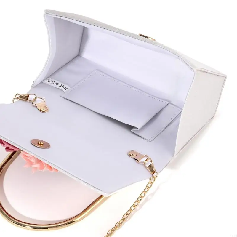 

Floral Evening Bag with Practical Polyester Handbag Crossbody Bags for Women