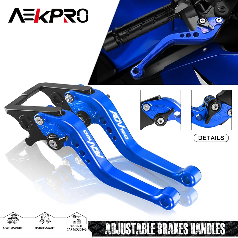 

New Brakes Handle Bar For ADV150 ADV160 ADV 150 160 Motorcycle Accessories Short Adjustable Brake Clutch Levers adv150 adv160