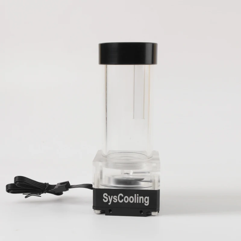 SysCooling Water Cooler Pump 12V Pc Water Cooling Reservoir With 130mm Tank Water Cooling DIY liquid cooling for Print