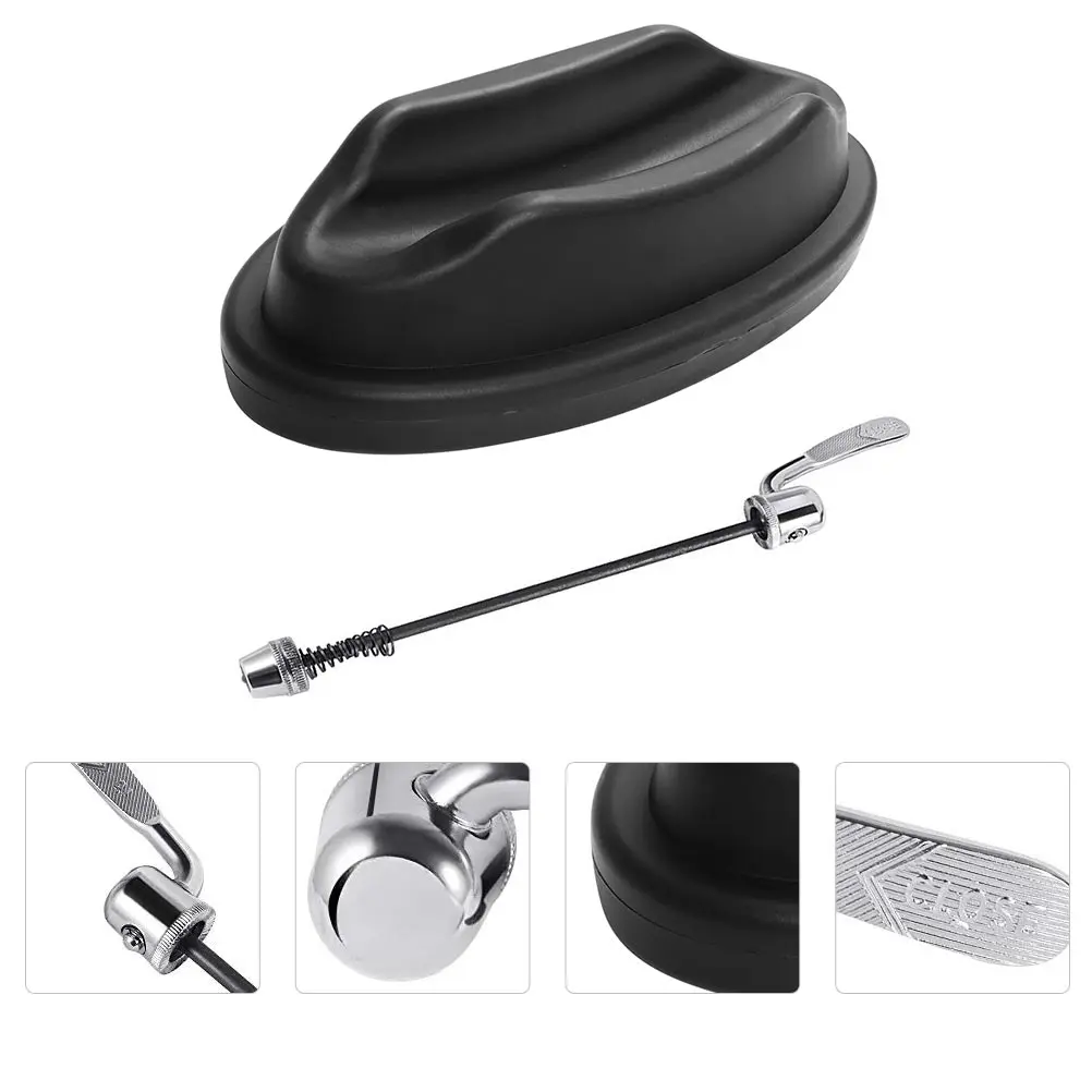 

2 Pcs Front Wheel Fixing Pad Stable Plastic Bike Trainer Block Cycling Riser Indoor Work Support Stabilizer Platform