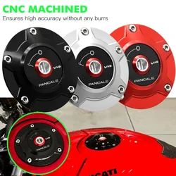 2024 New Style For DUCATI Panigale V4 V4S V4R Streetfighter V4 S Fuel Tank Cap With Key Airbox Cover Motorcycle Accessories