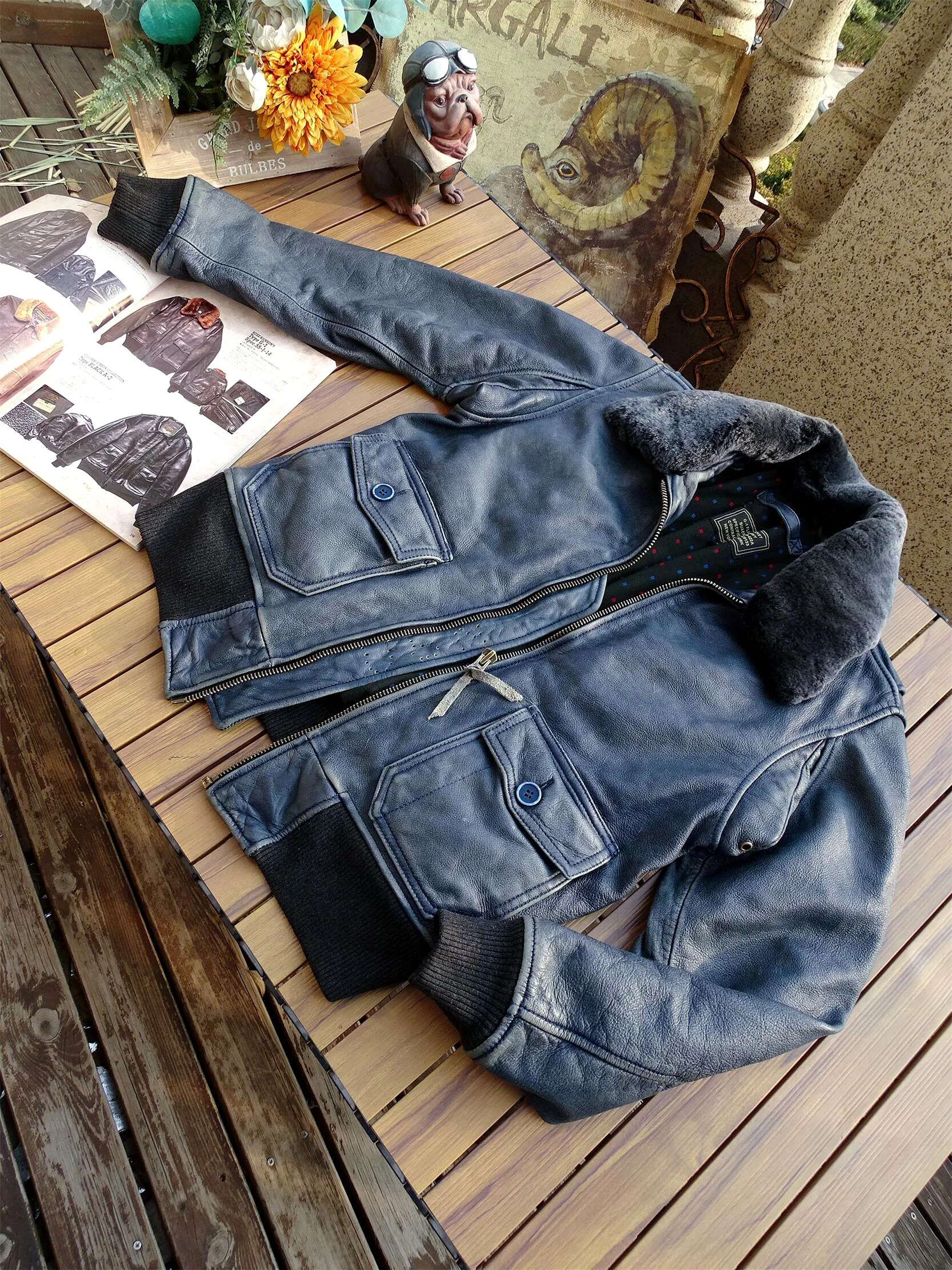 

Бенгальская воловья кожа Jaet Мягкий хлопковый сердечник Tea Le Heart Heavy Waed Air Force Blue G Naval Edition Faionable Urban ...